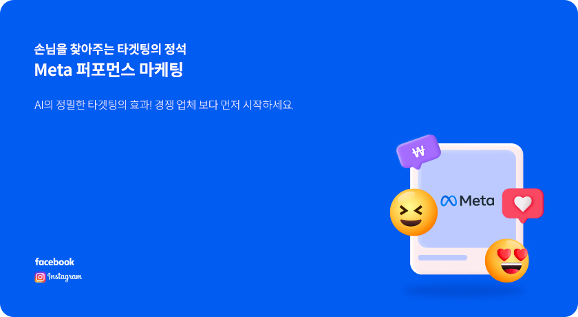 Meta 퍼포먼스 마케팅